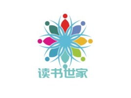 江西读书世家公司logo设计