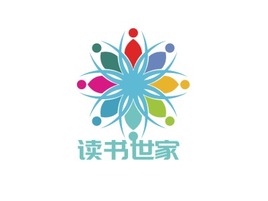 读书世家公司logo设计