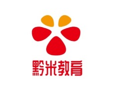 贵州黔米教育logo标志设计
