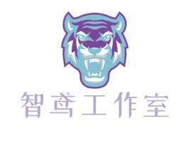 智鸢工作室logo标志设计