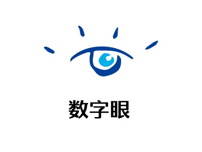 数字眼LOGO设计