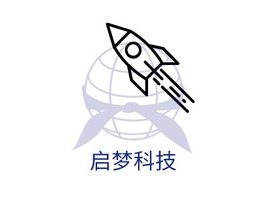 啟夢科技公司logo設計