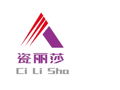 瓷麗莎LOGO設(shè)計