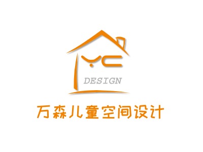 萬森兒童空間設計LOGO設計