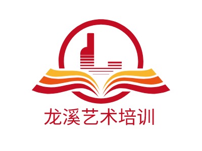 龙溪艺术培训LOGO设计