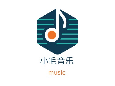 小毛音乐LOGO设计