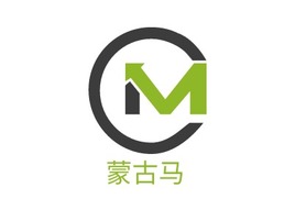 山西蒙古马logo标志设计