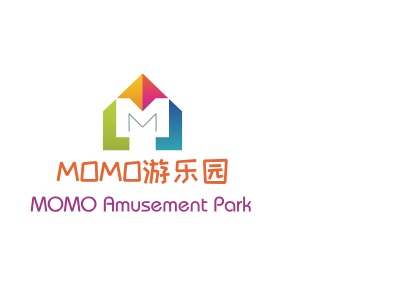 MOMO游乐园店铺标志设计