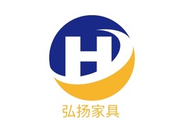 江西弘扬家具企业标志设计