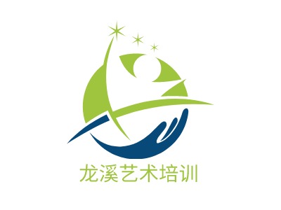 龙溪艺术培训LOGO设计