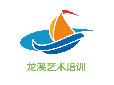 龙溪艺术培训LOGO设计