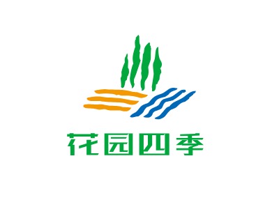 花园四季LOGO设计