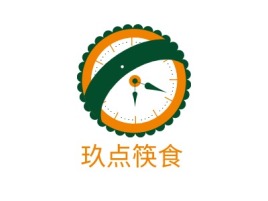 江西玖点筷食店铺logo头像设计