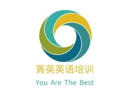 河北菁英英语培训logo标志设计