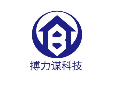 搏力谋科技LOGO设计