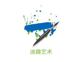 迪趣艺术公司logo设计
