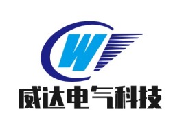 河南威达电气科技logo标志设计