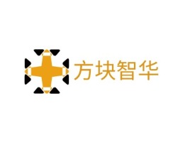 方块智华logo标志设计