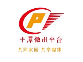 平潭微讯平台logo标志设计