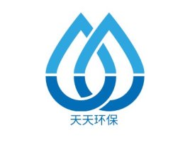 江西天天环保企业标志设计