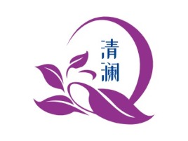 清  澜门店logo设计