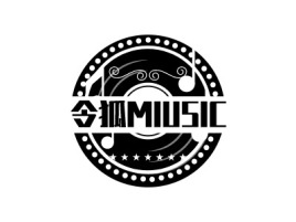 令狐音乐logo标志设计
