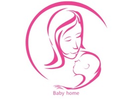 Baby home门店logo设计