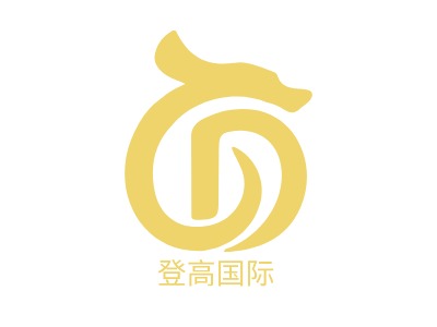 登高国际LOGO设计