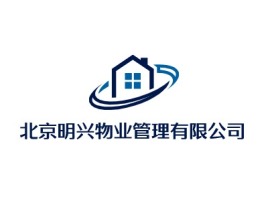 北京明兴物业管理有限公司企业标志设计