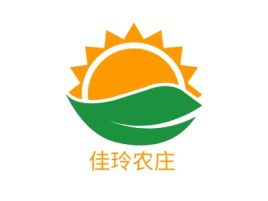 甘肃佳玲农庄品牌logo设计