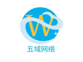 山东五域网络公司logo设计