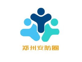河南郑州安防圈公司logo设计