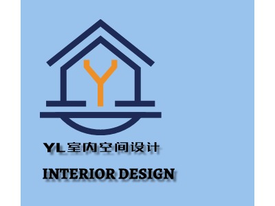 yl室内空间设计logo设计