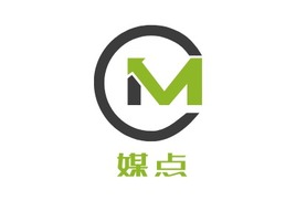 媒点logo标志设计