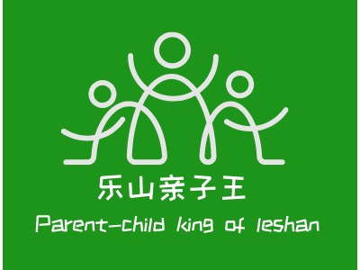 Parent-child?king?of?leshanLOGO設(shè)計(jì)