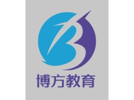 陕西博方教育logo标志设计