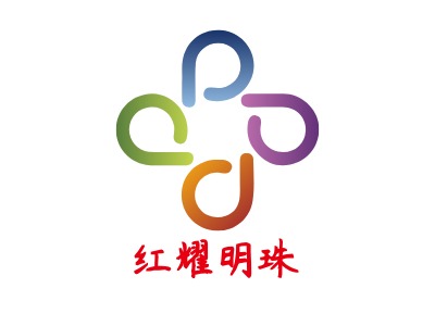 红耀明珠LOGO设计