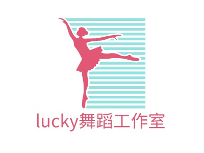 lucky舞蹈工作室LOGO设计