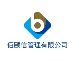 浙江佰颐信管理有限公司金融公司logo设计