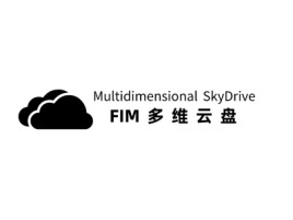 FIM 多 维 云 盘公司logo设计