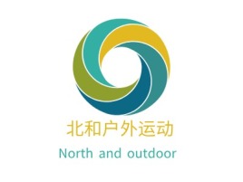 河北北和户外运动店铺标志设计