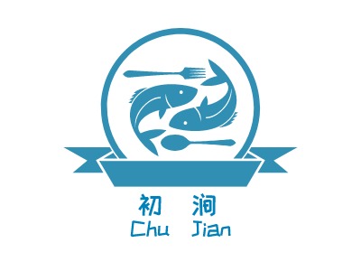 初  涧LOGO设计