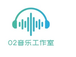 O2音乐工作室logo标志设计