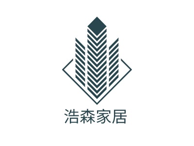 浩森家居LOGO設(shè)計(jì)