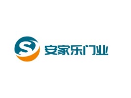北京安家乐门业企业标志设计