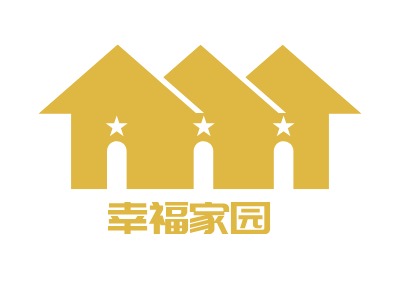 幸福家園LOGO設(shè)計