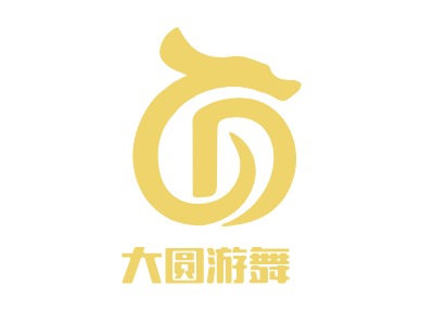 大圆游舞LOGO设计