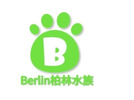 Berlin柏林水族门店logo设计
