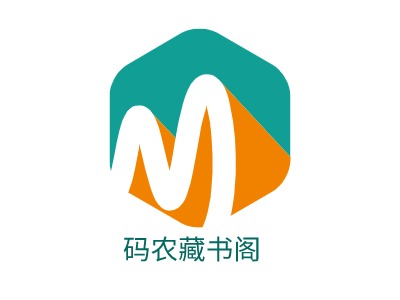 码农藏书阁公司logo设计