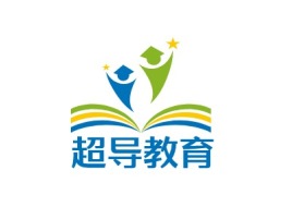 超导教育logo标志设计